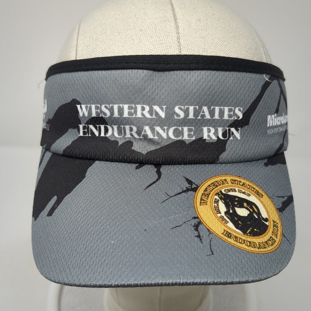 Western States Endurance Run Grey Performance Visor - Picture 2 of 9